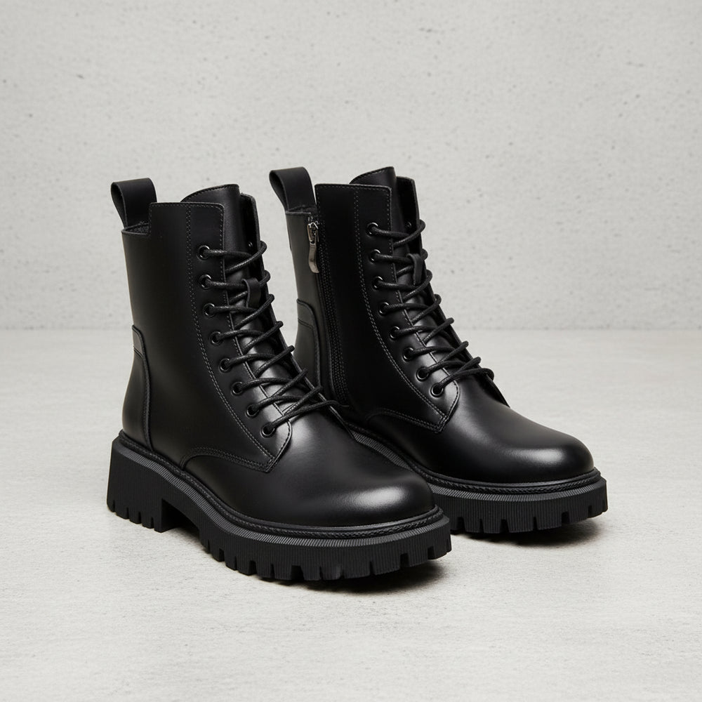 Damen Winter Stiefeletten gefüttert | Bequem