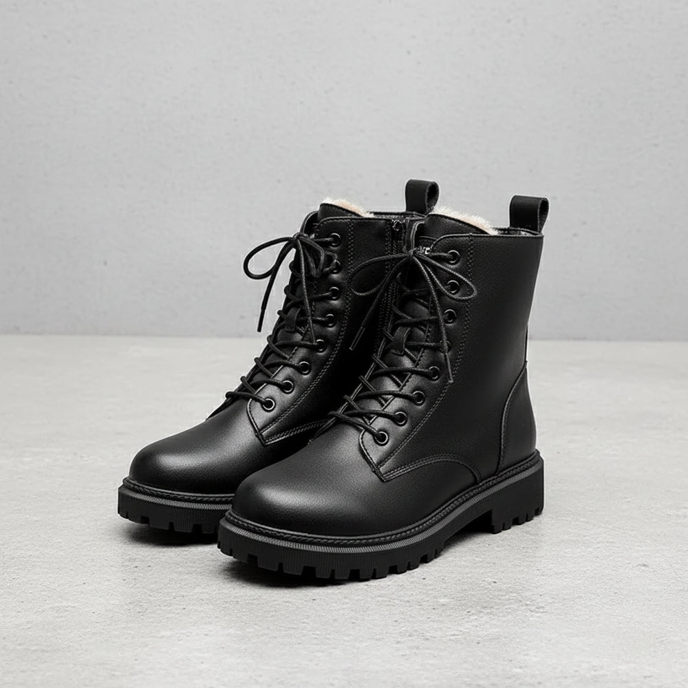 Damen Winterstiefel gefüttert | Wasserdicht