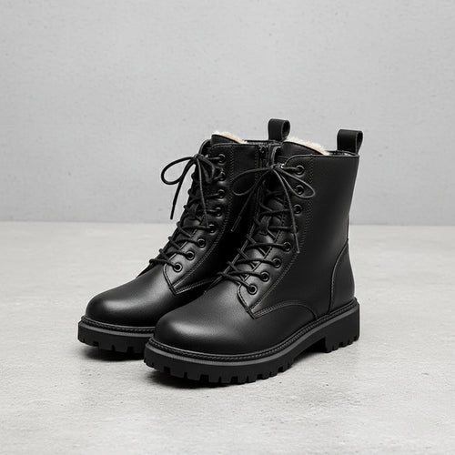 Damen Winterstiefel gefüttert | Wasserdicht