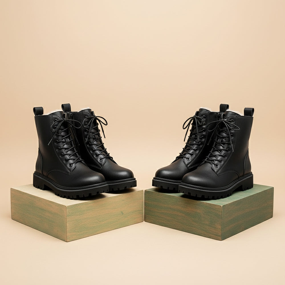 Damen Winterstiefel gefüttert | Wasserdicht