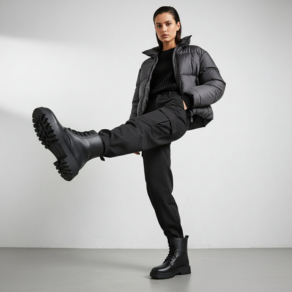 Damen Winterstiefel gefüttert | Wasserdicht