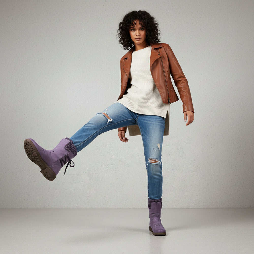 Modische Damen Winterstiefel | Warm