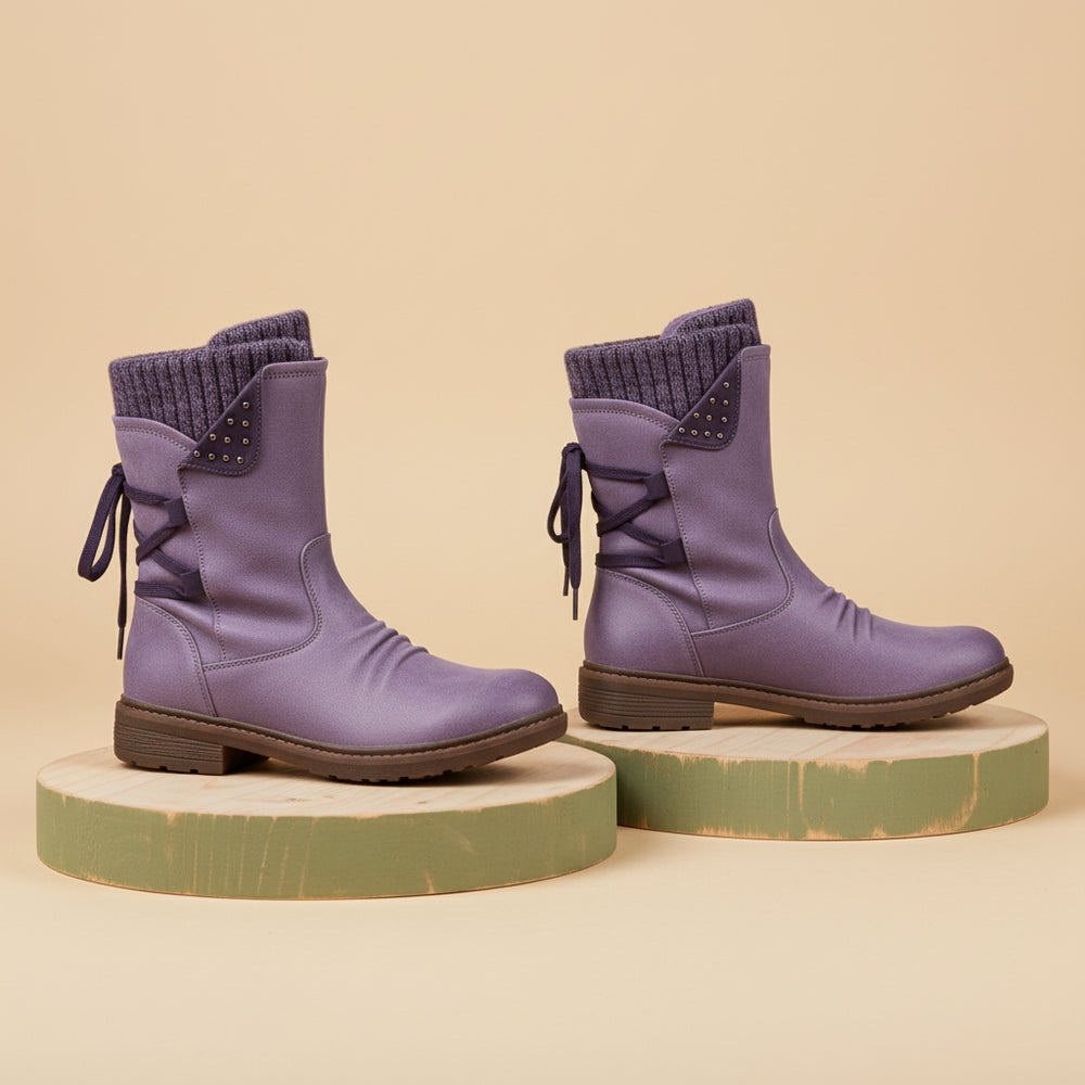 Modische Damen Winterstiefel | Warm