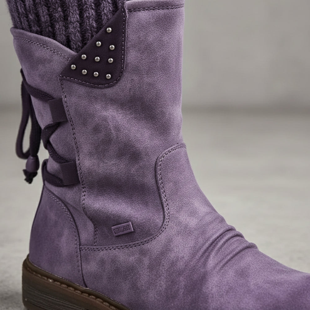 Modische Damen Winterstiefel | Warm