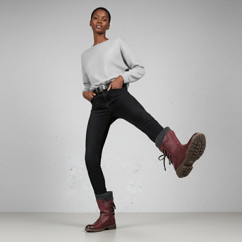 Modische Damen Winterstiefel | Warm