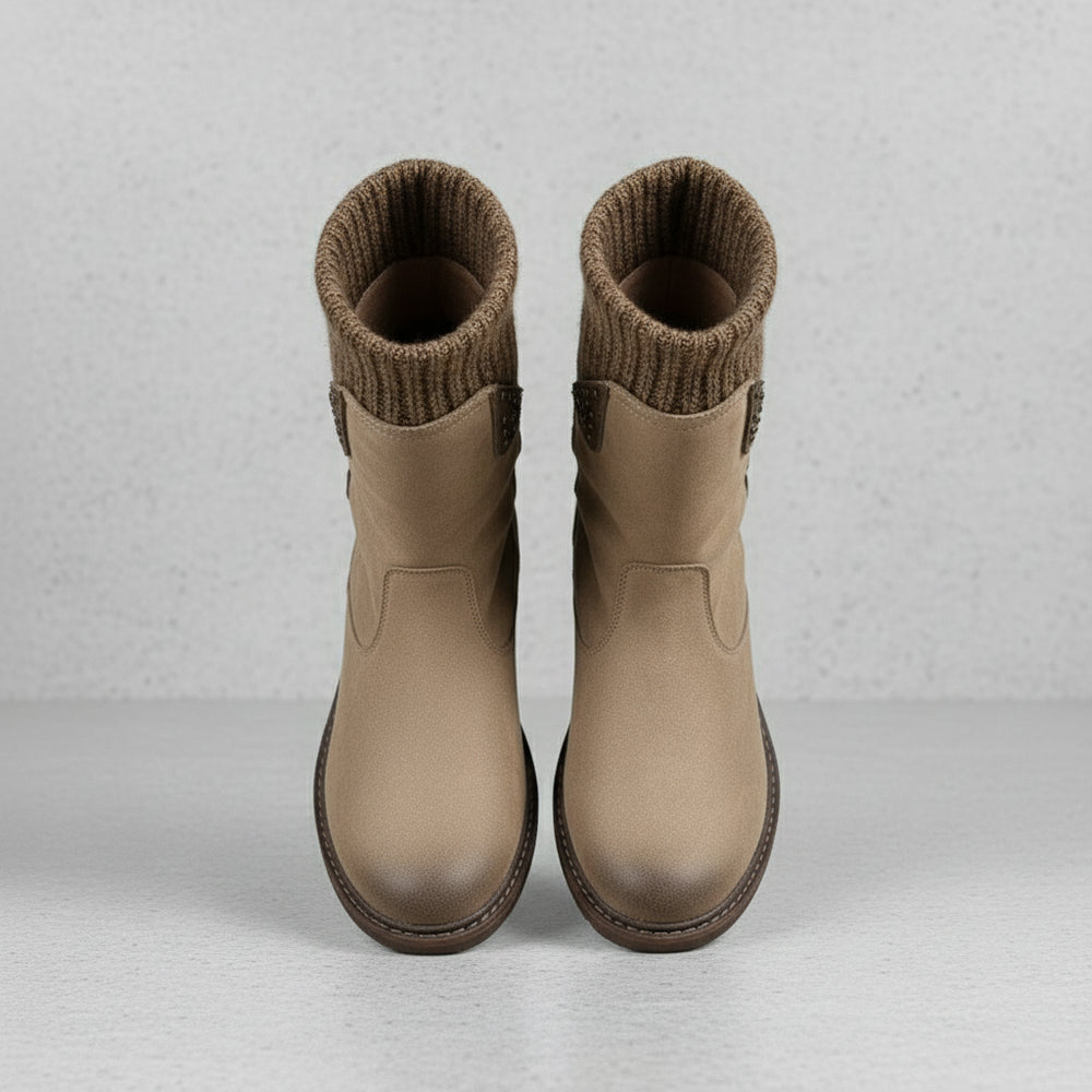 Modische Damen Winterstiefel | Warm