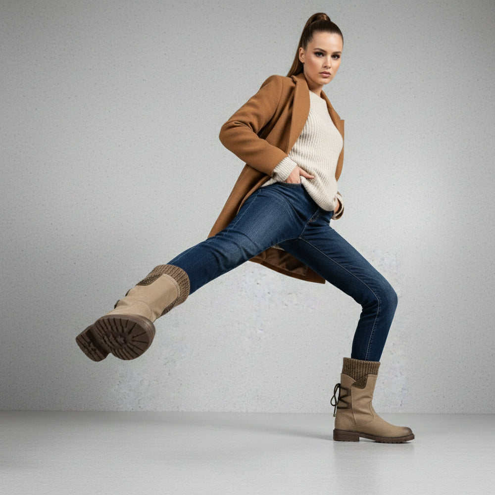 Modische Damen Winterstiefel | Warm