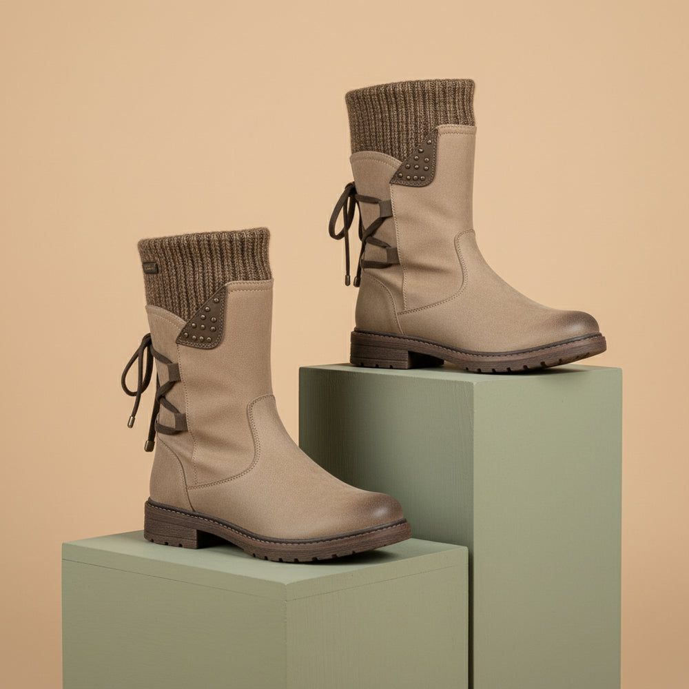 Modische Damen Winterstiefel | Warm