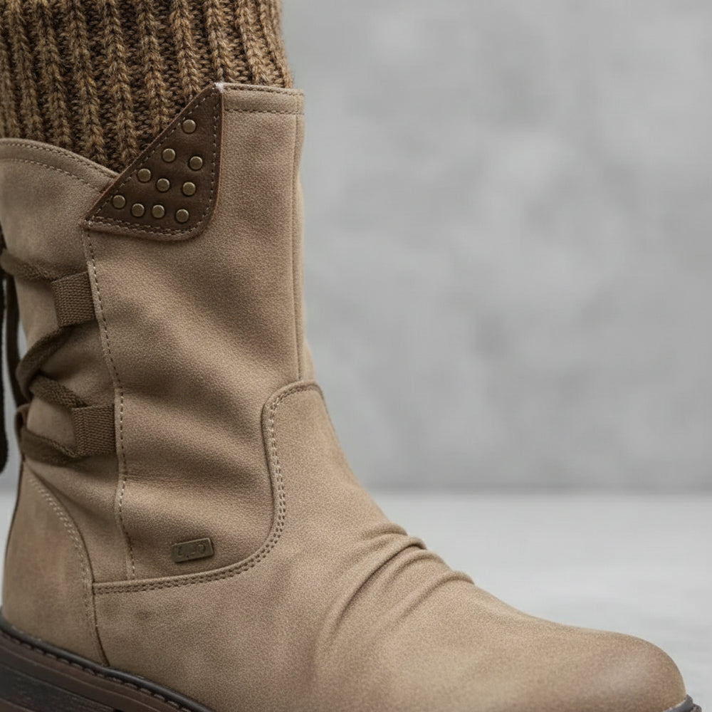 Modische Damen Winterstiefel | Warm