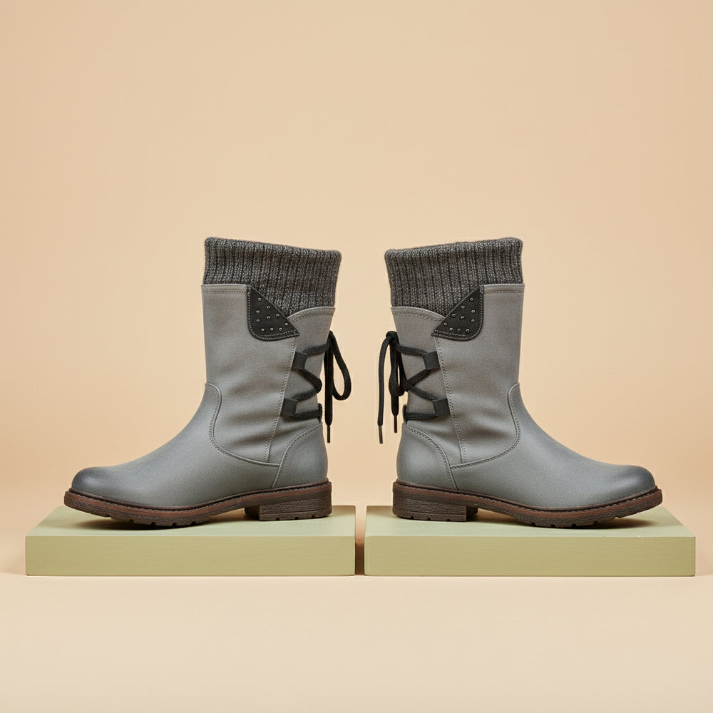 Modische Damen Winterstiefel | Warm