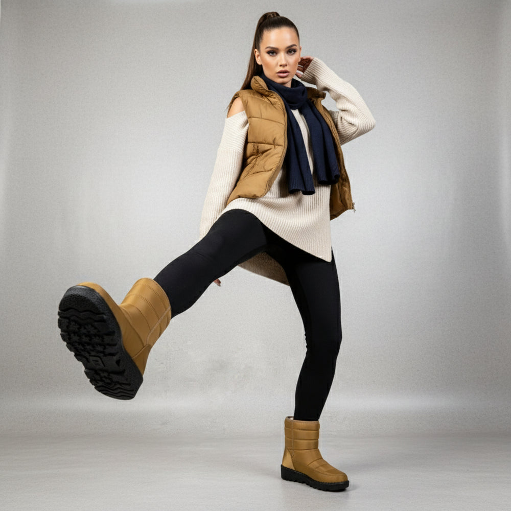 Warme Damen Winterstiefel | Wasserdicht