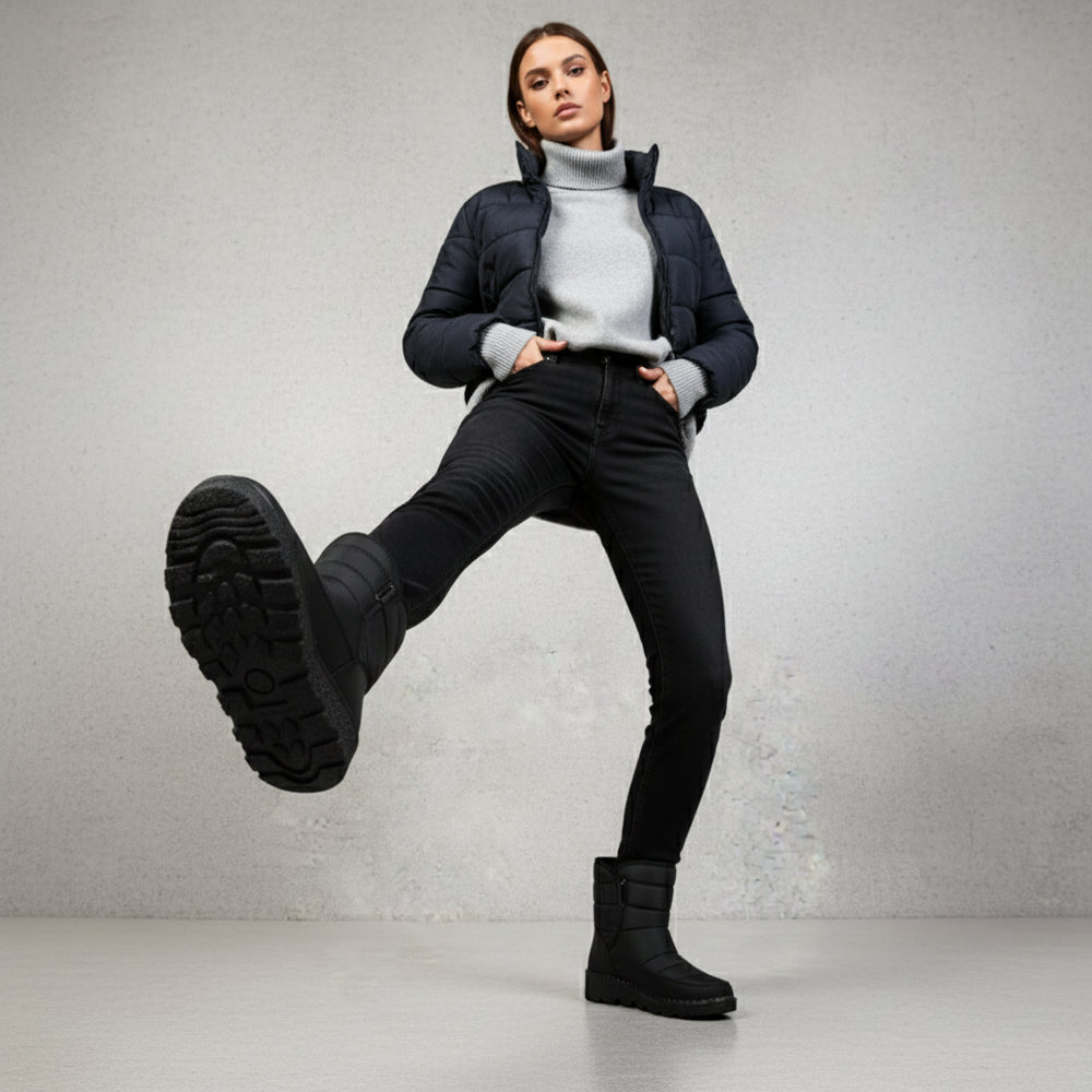 Warme Damen Winterstiefel | Wasserdicht