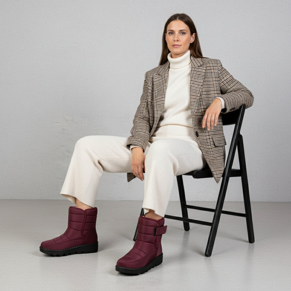 Warme Damen Winterstiefel | Wasserdicht