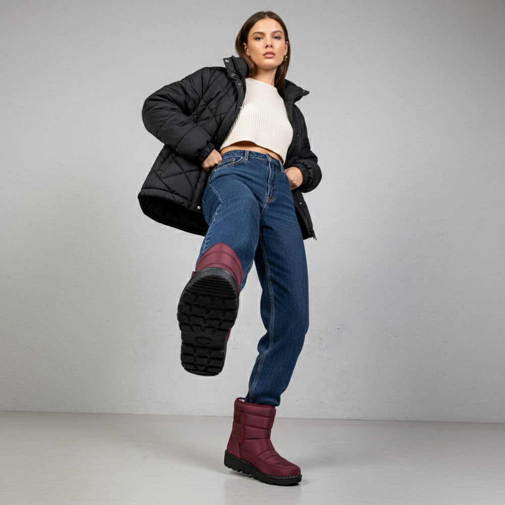 Warme Damen Winterstiefel | Wasserdicht