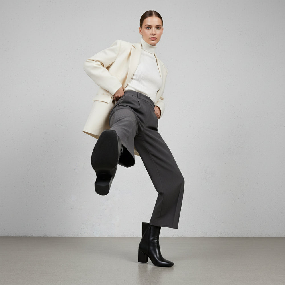 Bequeme Damen Stiefeletten | Warm | Winter