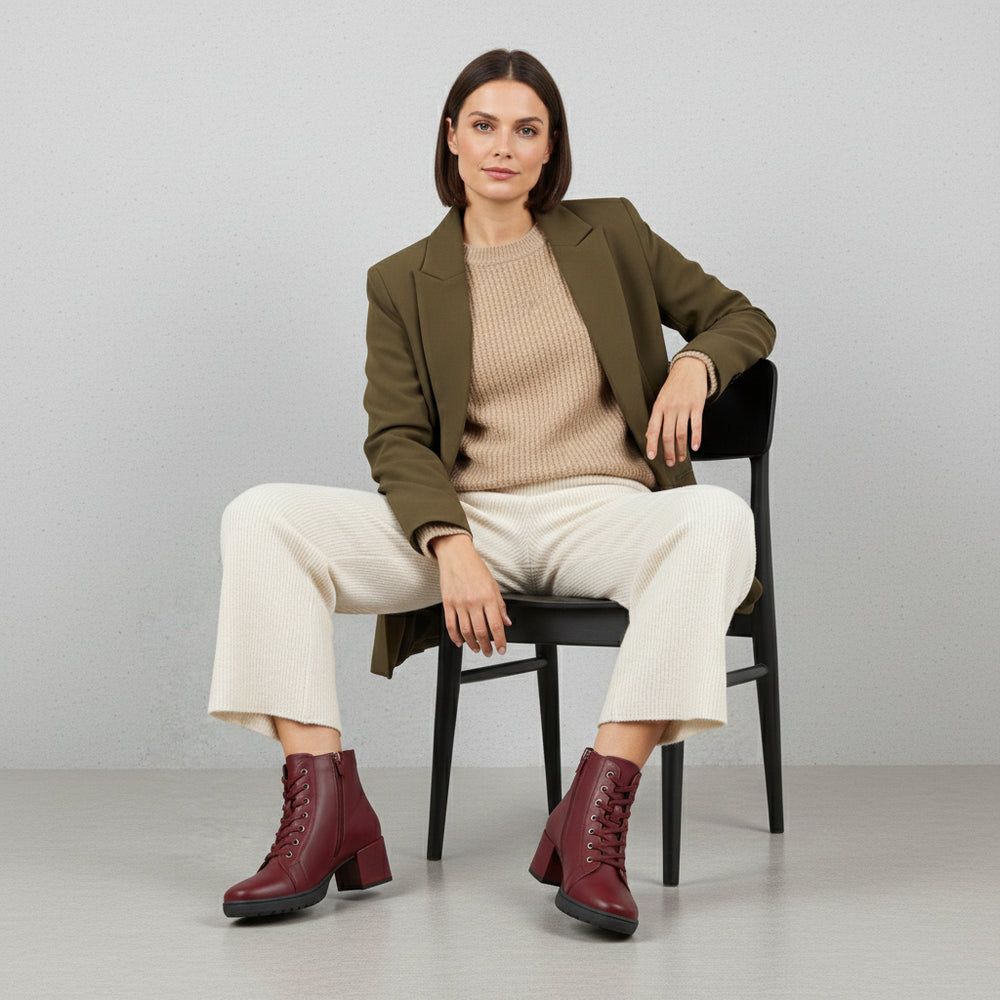 Bequeme Damen Stiefeletten | Warm | Winter