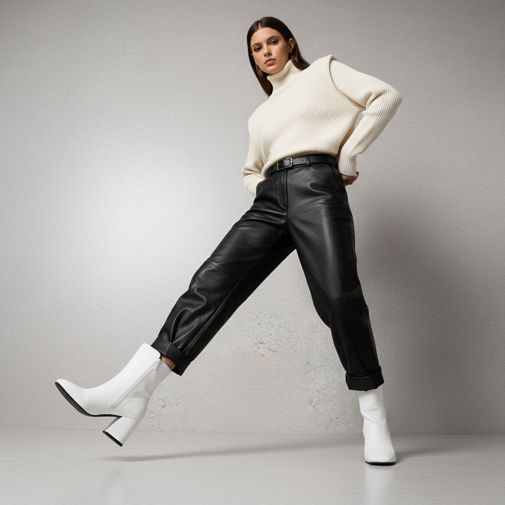 Bequeme Damen Stiefeletten | Warm | Winter