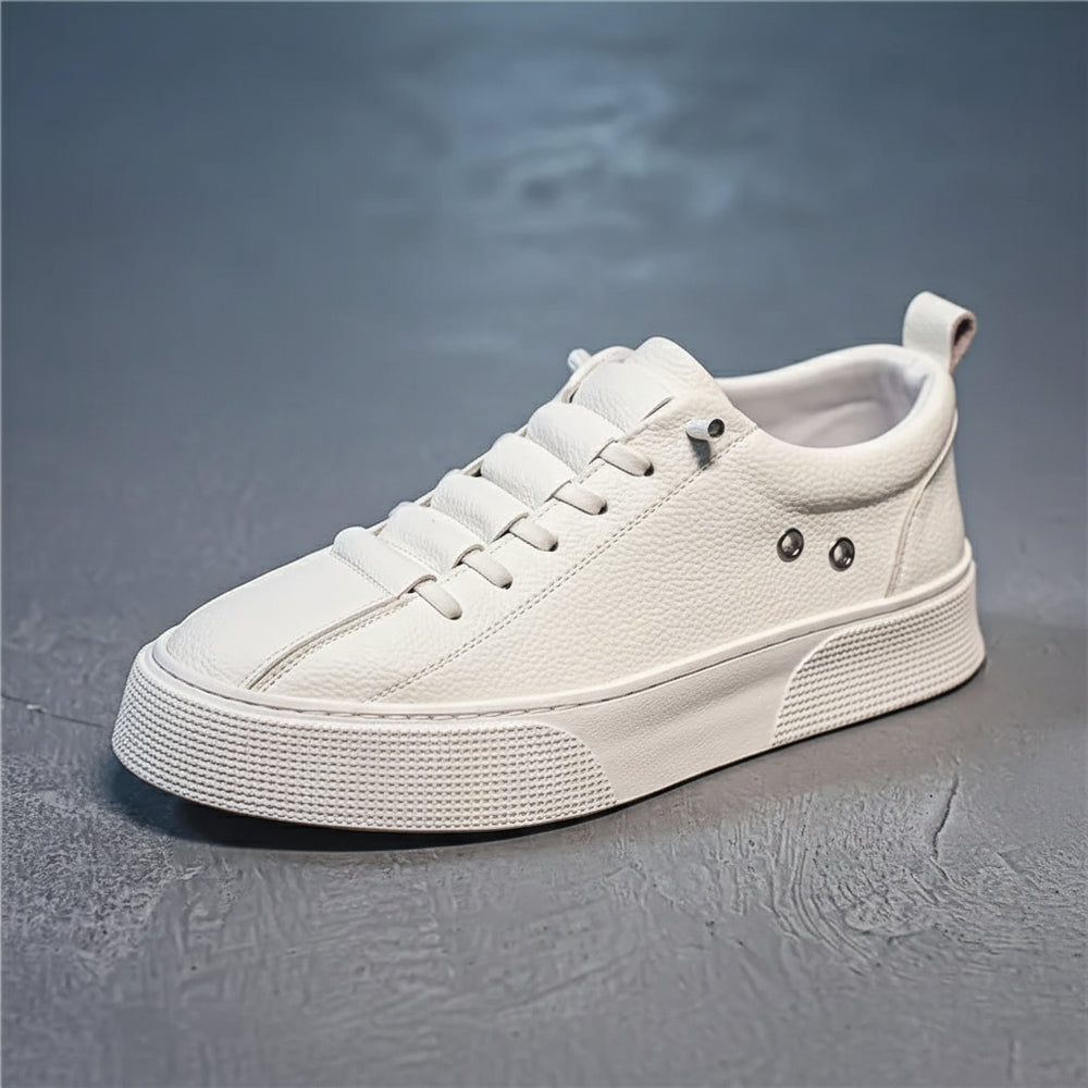 Lässige Herren Ledersneaker | Bequem