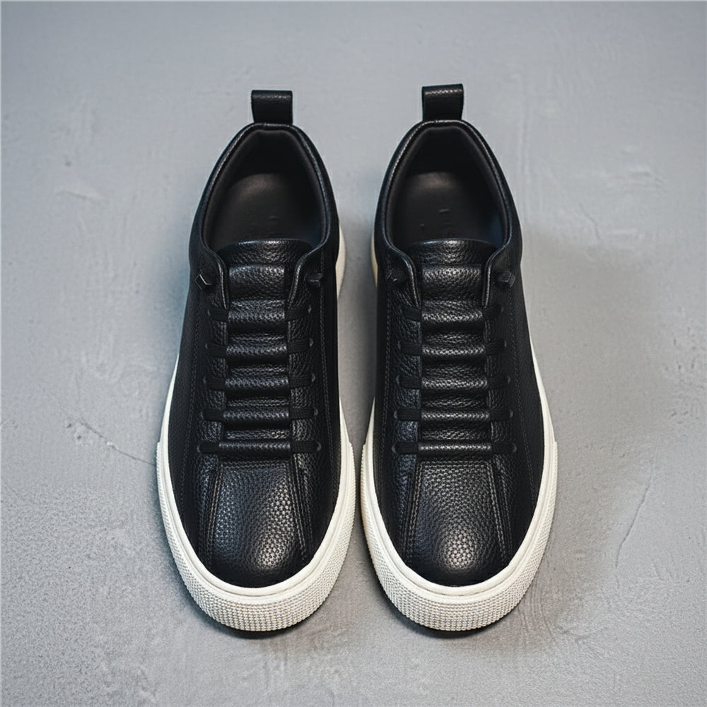 Lässige Herren Ledersneaker | Bequem