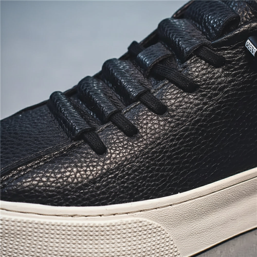 Lässige Herren Ledersneaker | Bequem