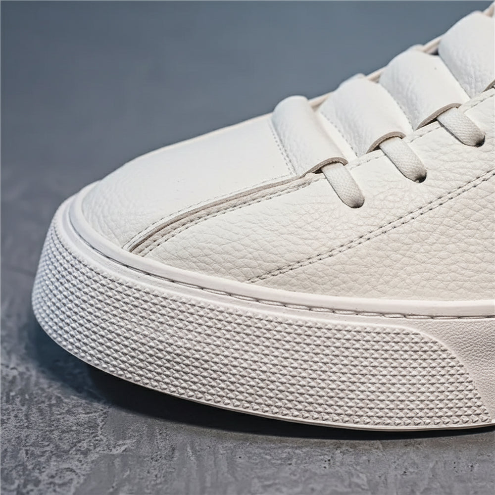 Lässige Herren Ledersneaker | Bequem