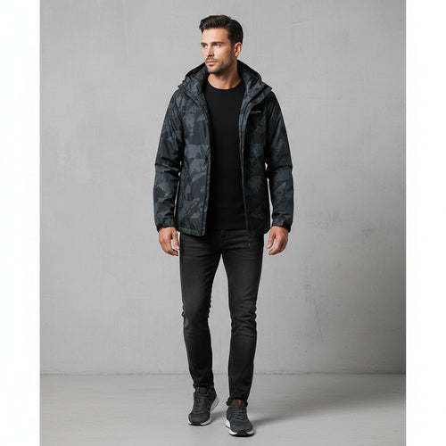 Herren Windbreaker | Wasserdicht | Kapuze