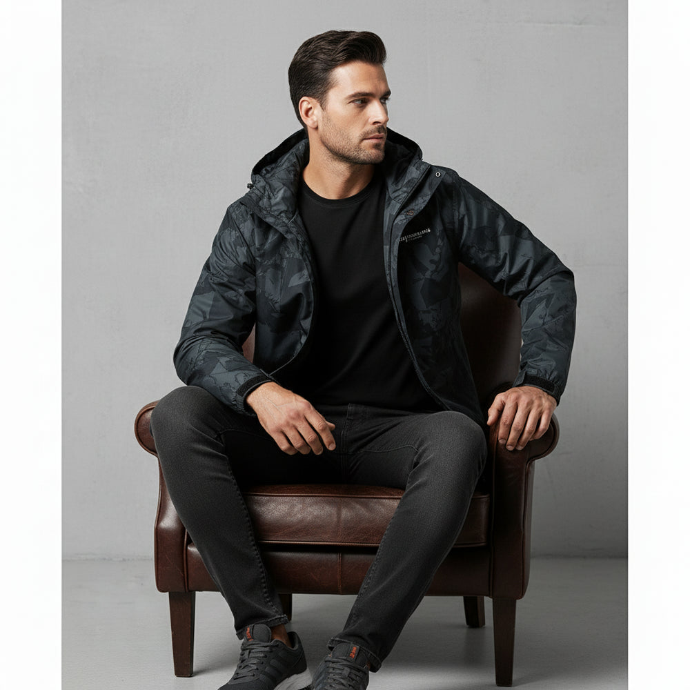 Herren Windbreaker | Wasserdicht | Kapuze