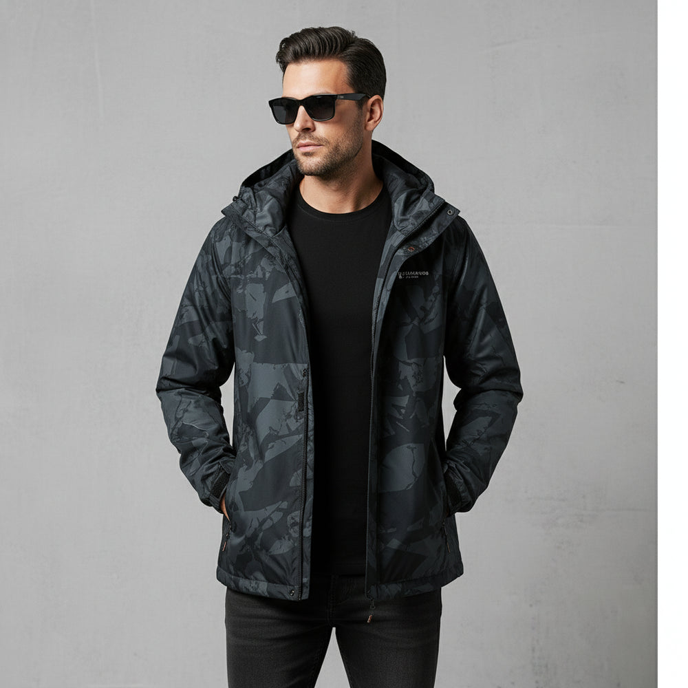 Herren Windbreaker | Wasserdicht | Kapuze