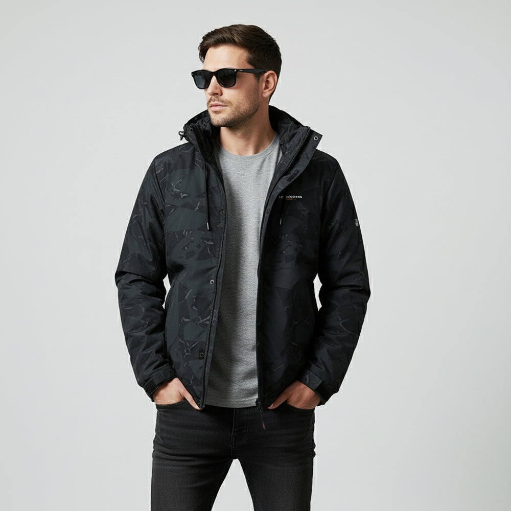 Herren Windbreaker | Wasserdicht | Kapuze