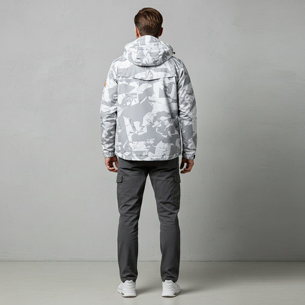 Herren Windbreaker | Wasserdicht | Kapuze