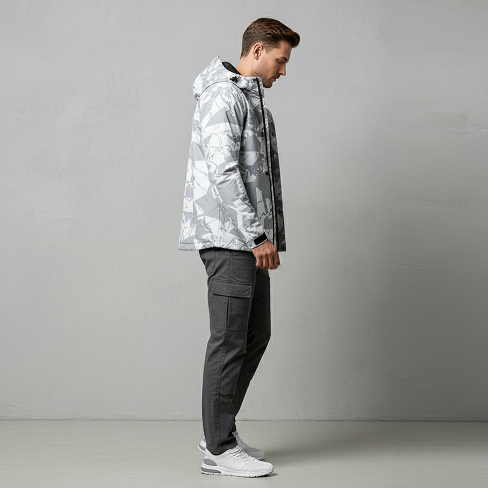 Herren Windbreaker | Wasserdicht | Kapuze