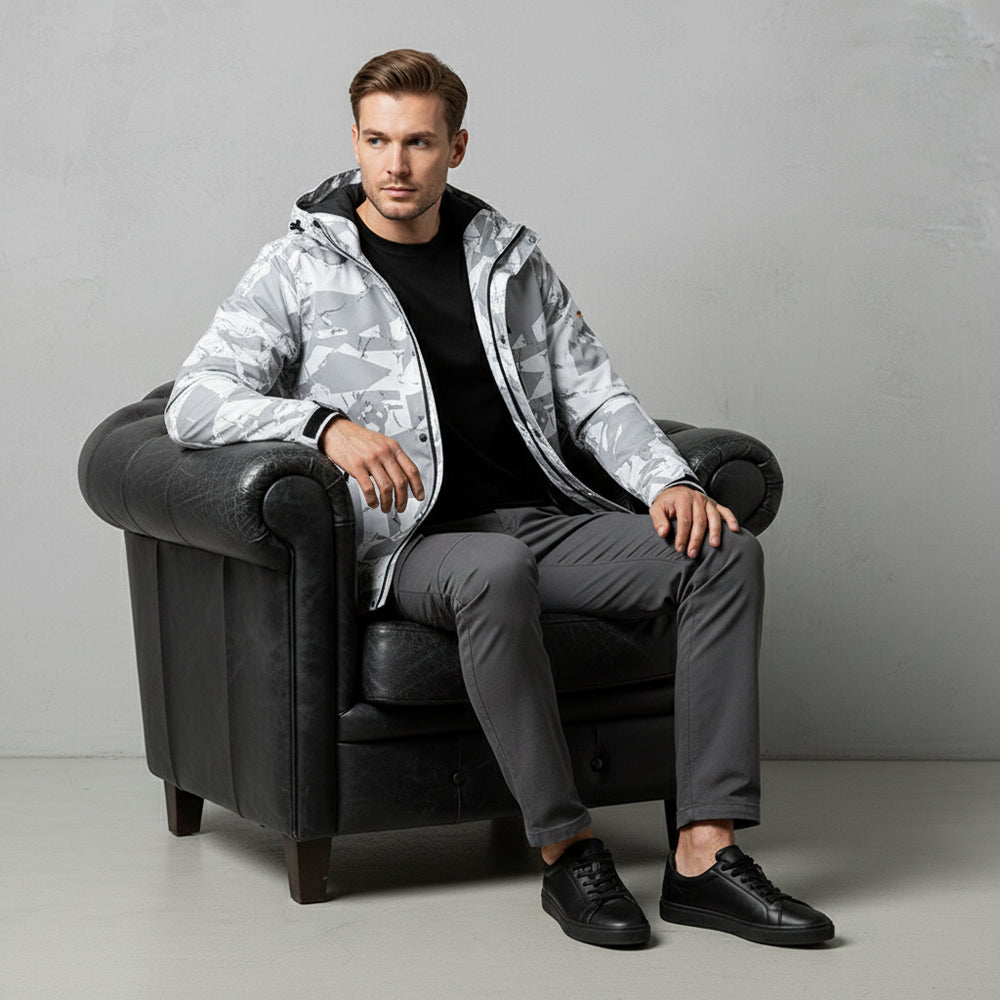Herren Windbreaker | Wasserdicht | Kapuze