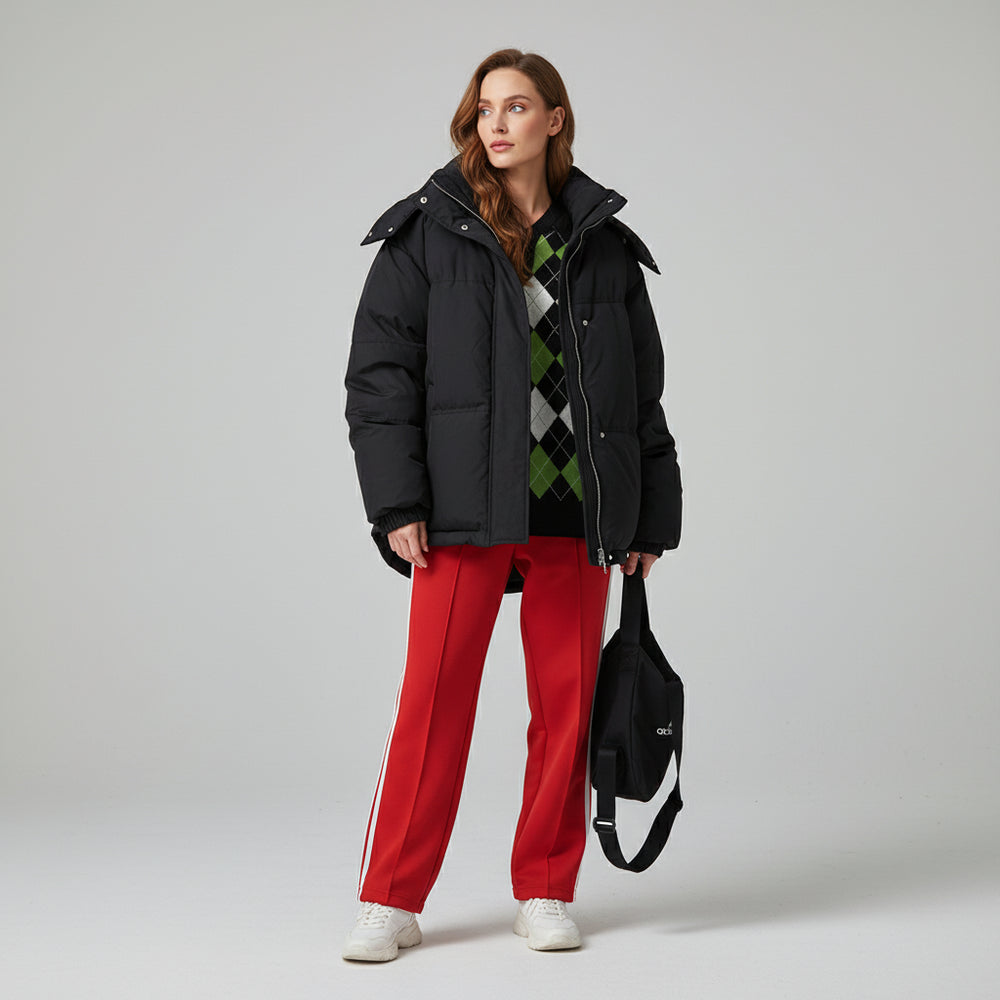 Warme Damen Steppjacke | Locker | Winter