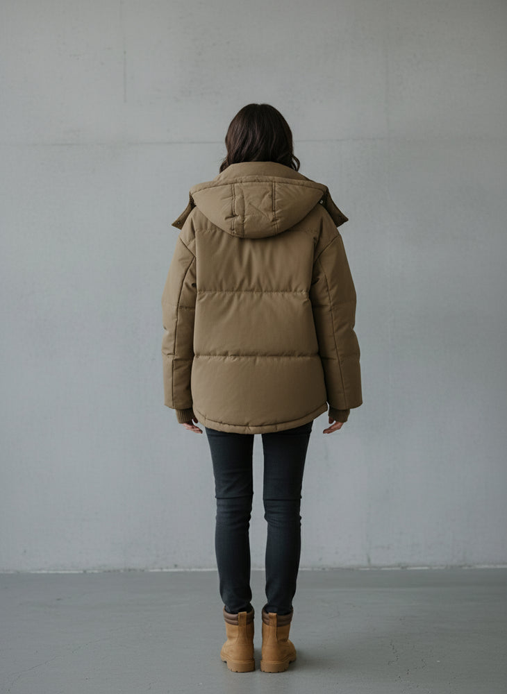 Warme Damen Steppjacke | Locker | Winter