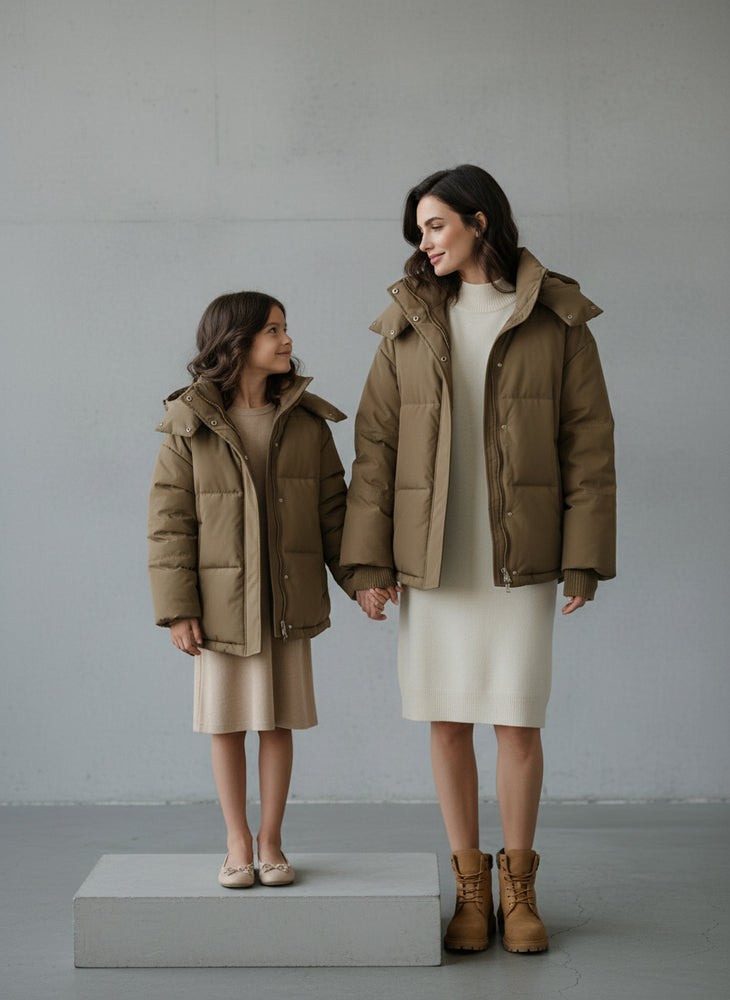 Warme Damen Steppjacke | Locker | Winter