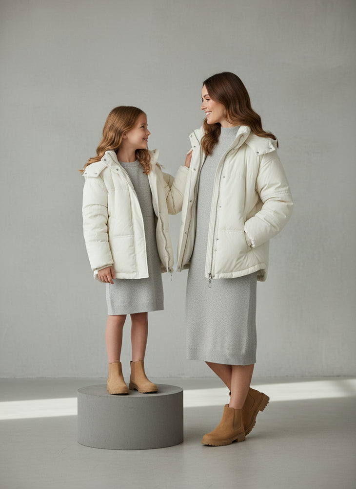 Warme Damen Steppjacke | Locker | Winter