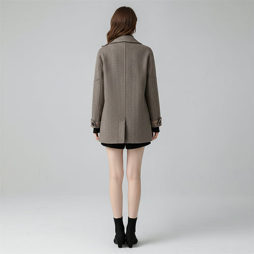 Lässiger Damen Wollmantel | Winter