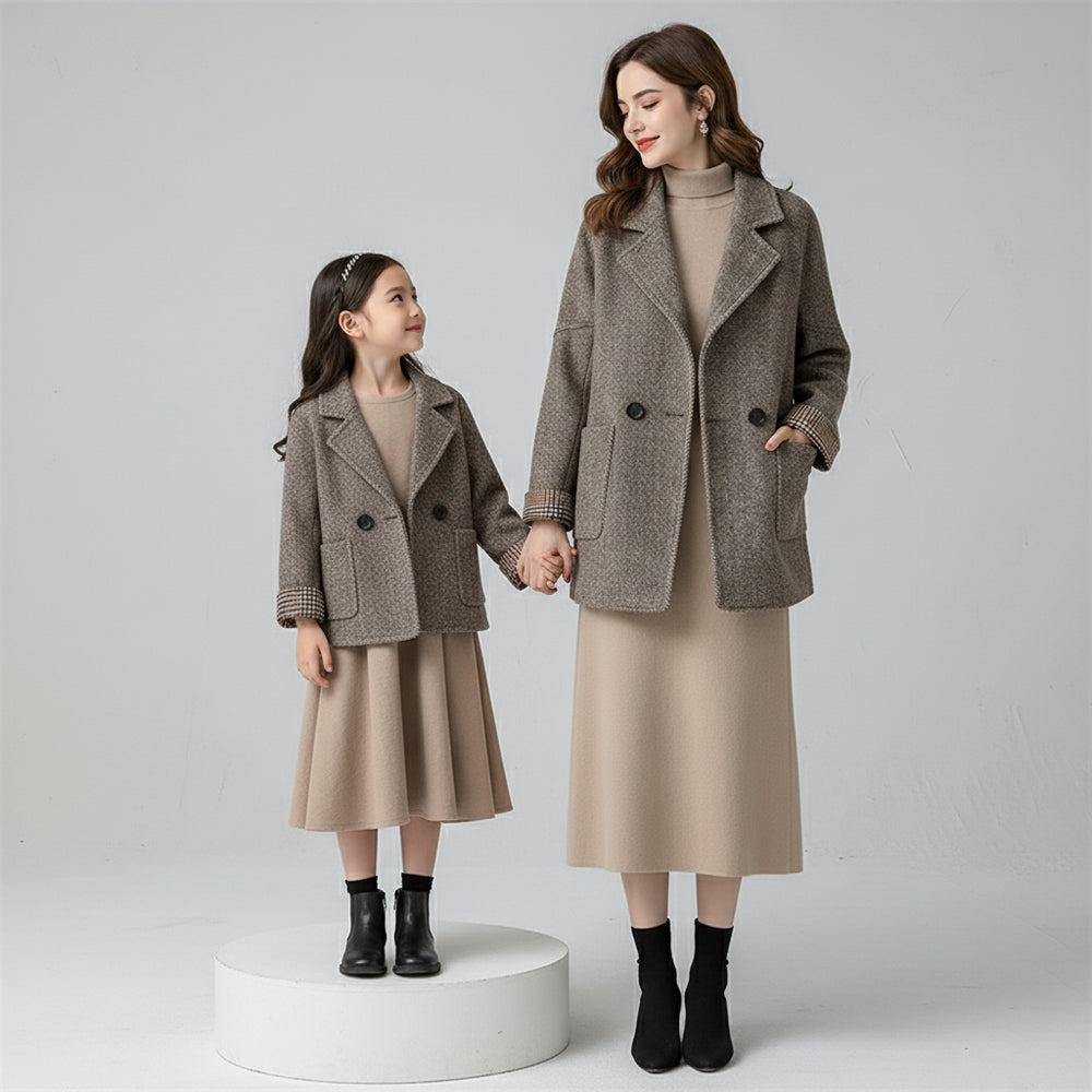 Lässiger Damen Wollmantel | Winter