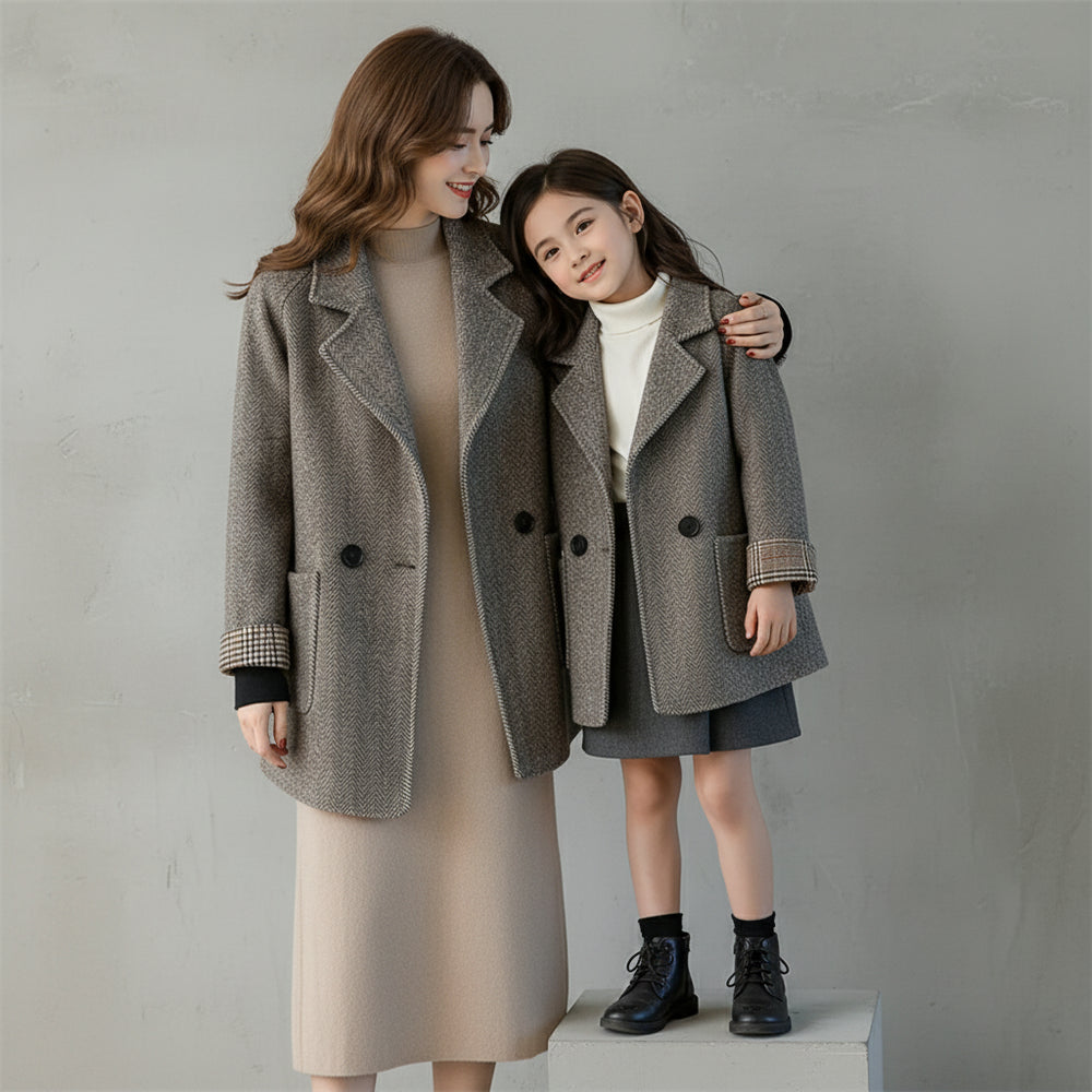 Lässiger Damen Wollmantel | Winter