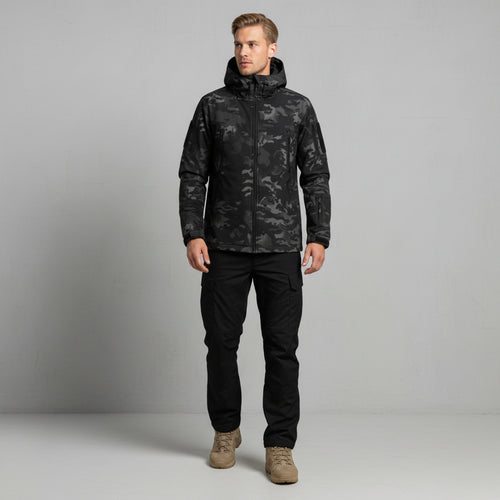 Warme Herren Winterjacke | Wasserdicht