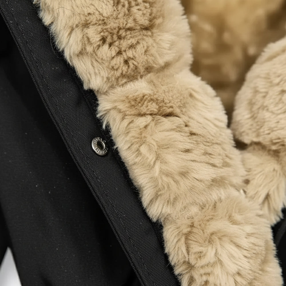 Warmer Damen Parka mit Kapuze | Winter