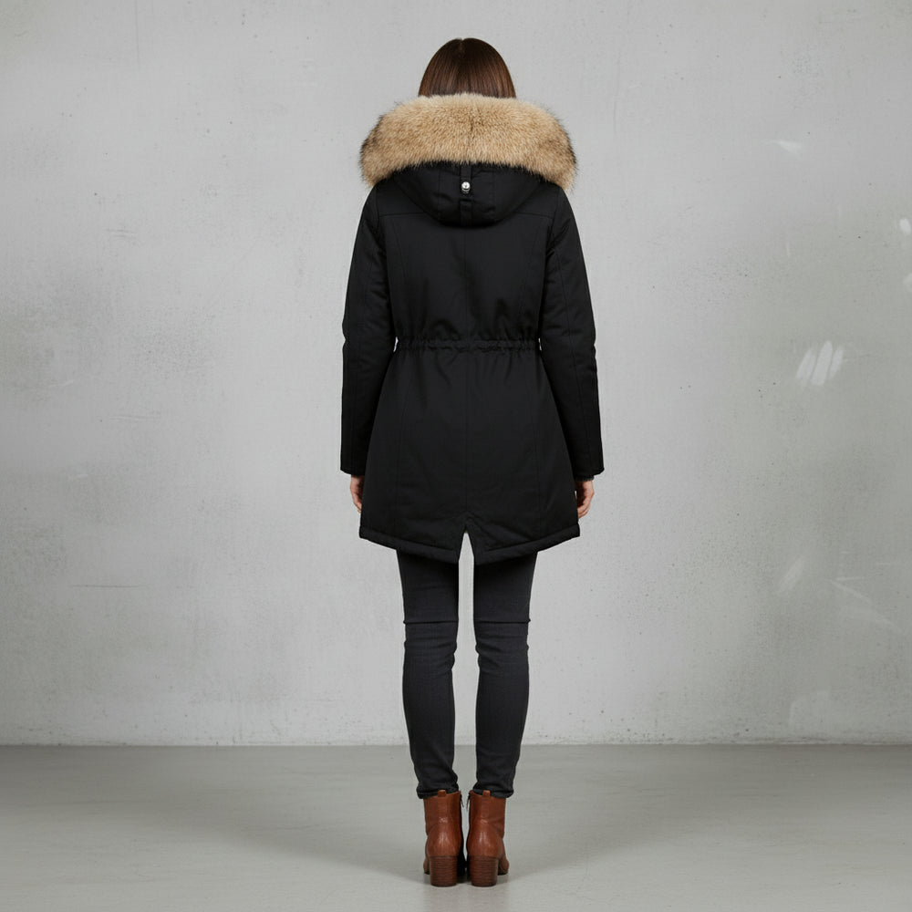 Warmer Damen Parka mit Kapuze | Winter