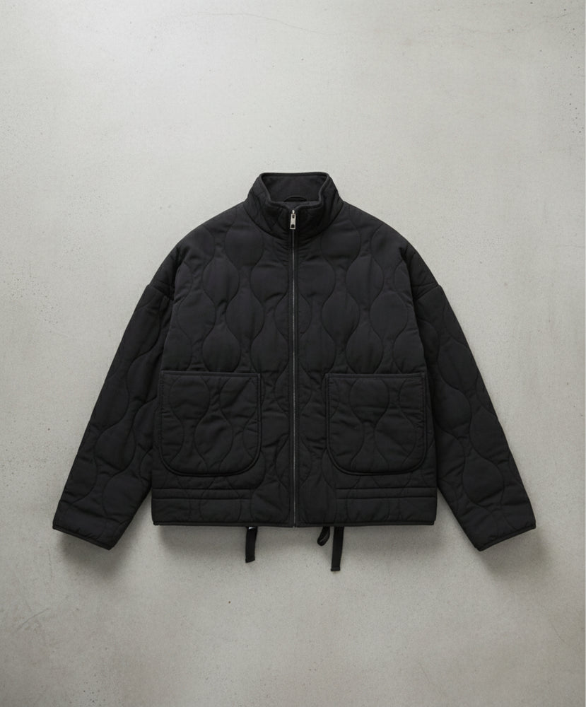 Lässige Damen Steppjacke aus Baumwolle | Herbst | Stehkragen