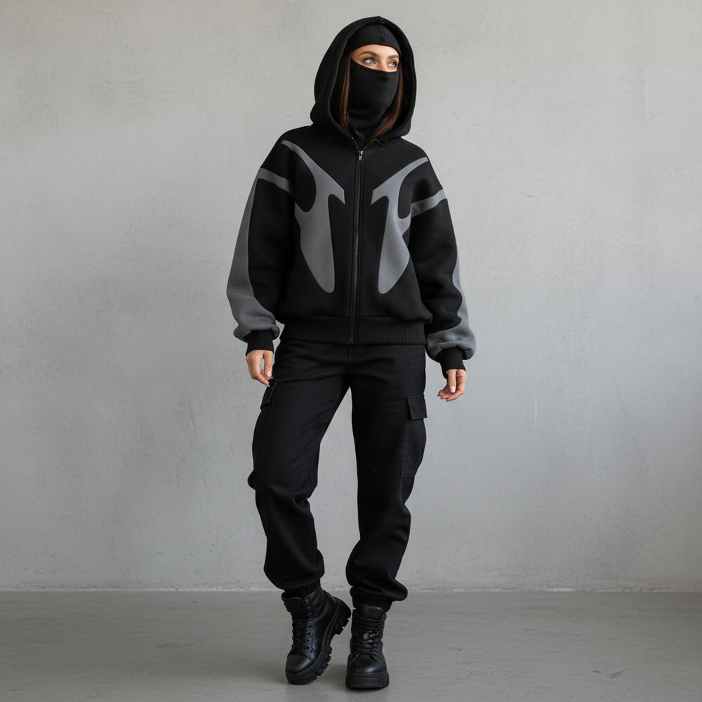 Lässiger Damen Hoodie mit Reißverschluss | Herbst