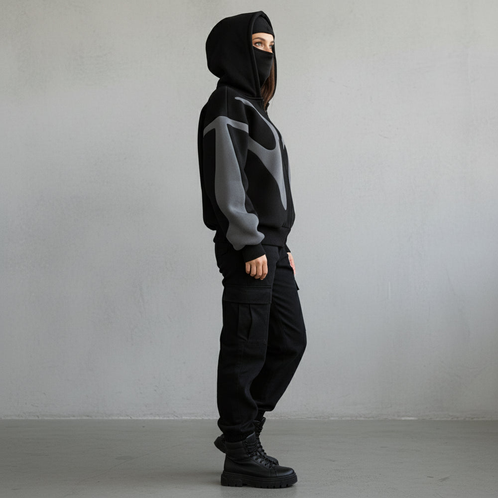 Lässiger Damen Hoodie mit Reißverschluss | Herbst