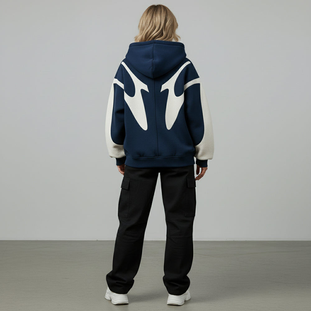 Lässiger Damen Hoodie mit Reißverschluss | Herbst