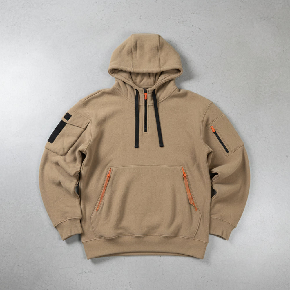 Lockerer Fleece Kapuzenpullover | Warm | Winter