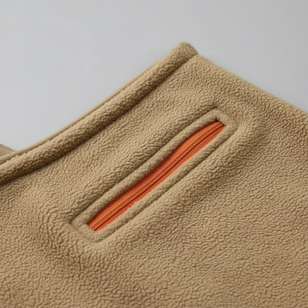 Lockerer Fleece Kapuzenpullover | Warm | Winter