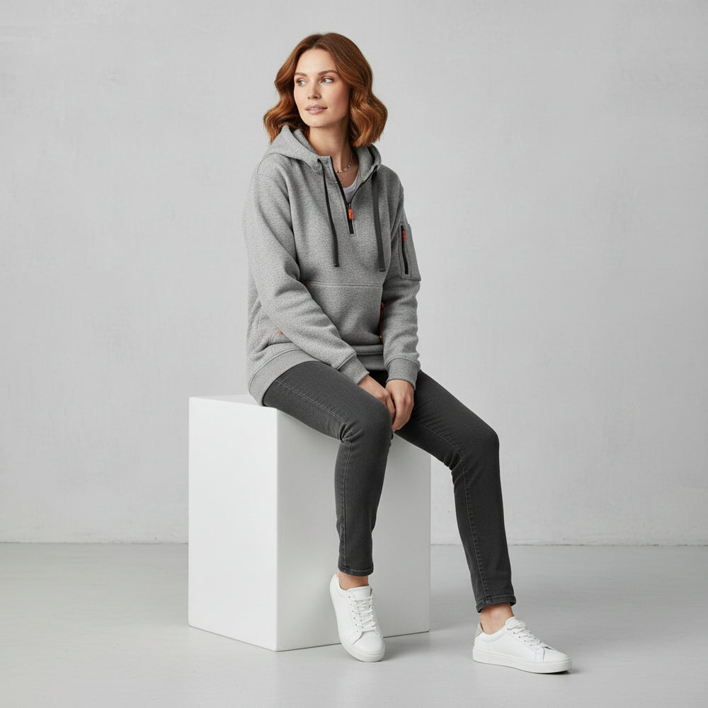 Lockerer Fleece Kapuzenpullover | Warm | Winter