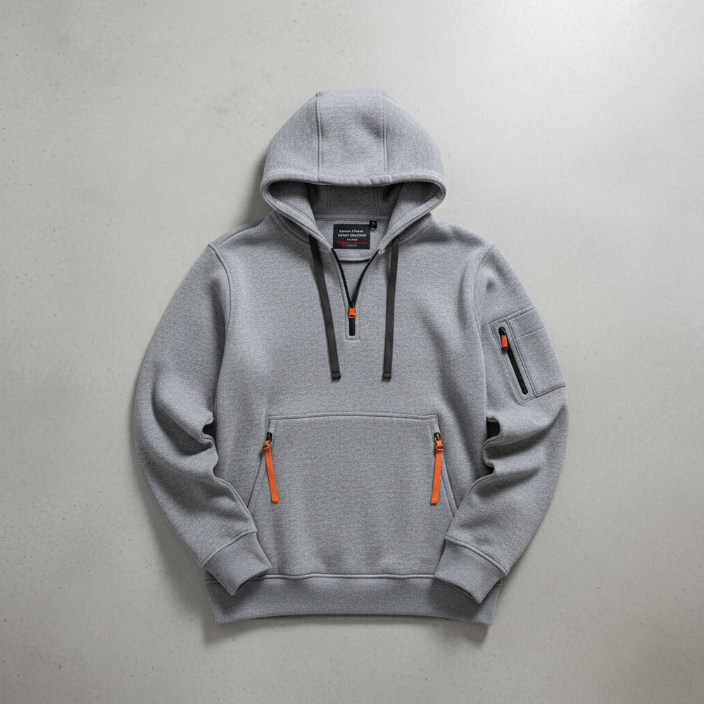 Lockerer Fleece Kapuzenpullover | Warm | Winter